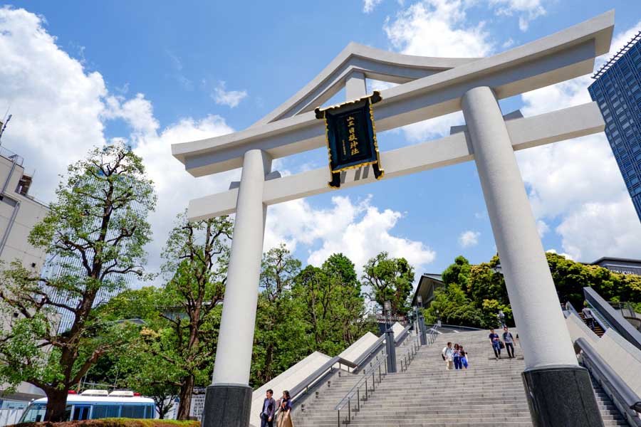 永田町に鎮座する「山王日枝神社」、なんと表参道は国会議事堂裏から伸びていた