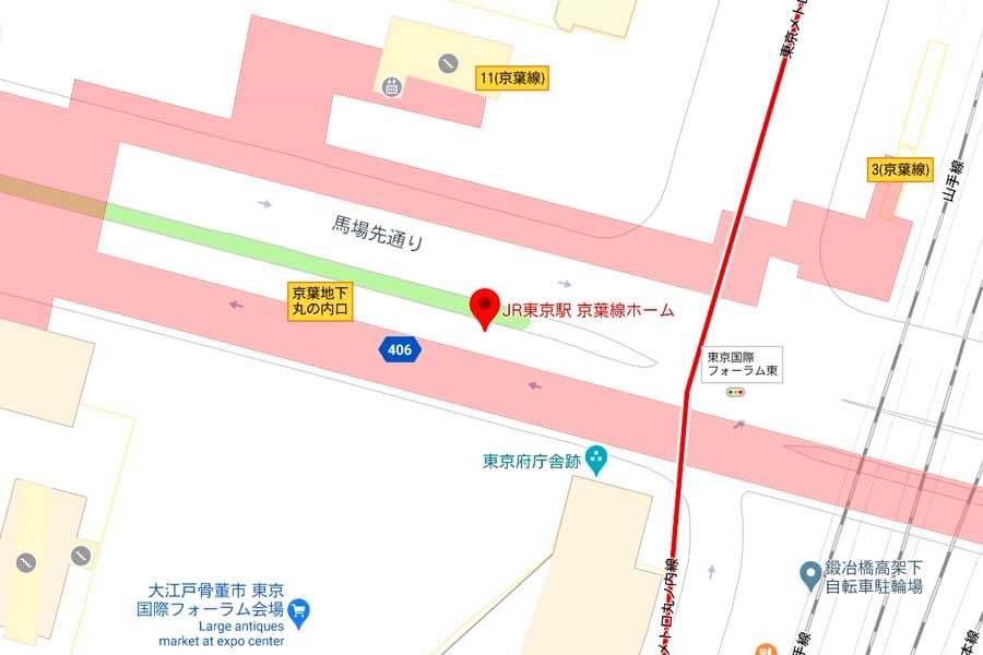 もはや駅構内プチ散歩レベル 東京駅「京葉線ホーム」はなぜ遠く離れた場所にあるのか