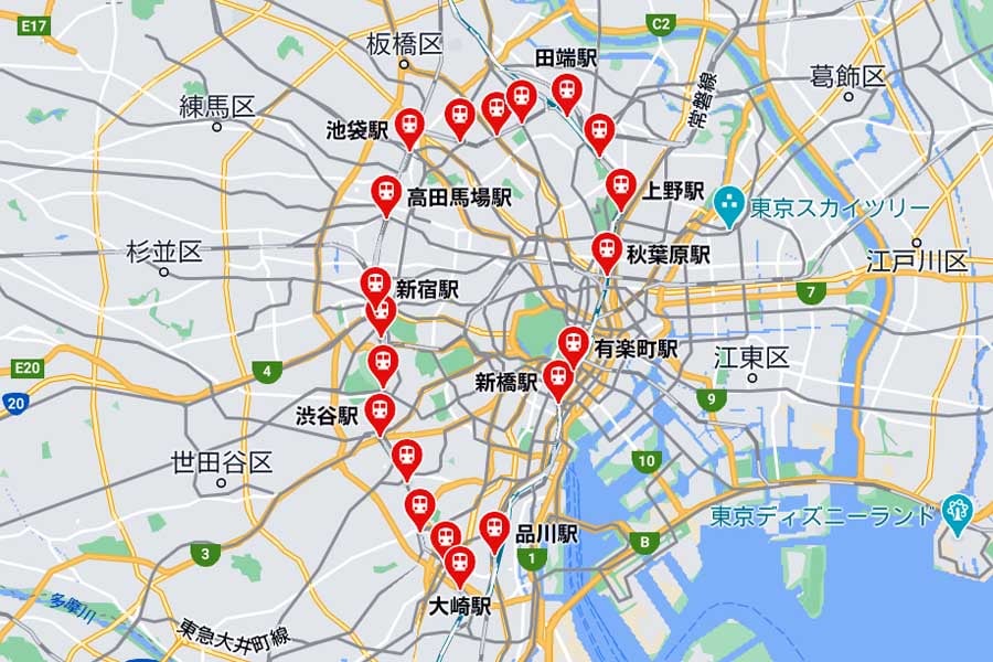東京都全体のわずか3% 山手線内側エリアこそ真の「都心」と呼ぶべき存在か
