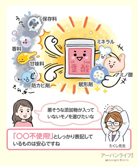 不使用の表記が大事